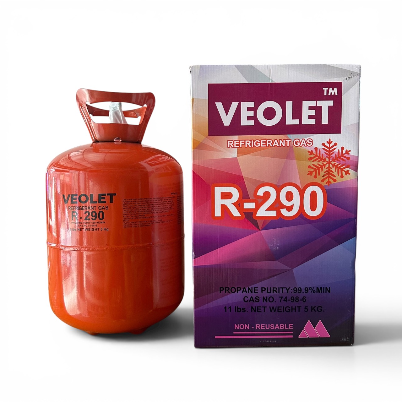น้ำยาแอร์ R290 VEOLET 5 กก.