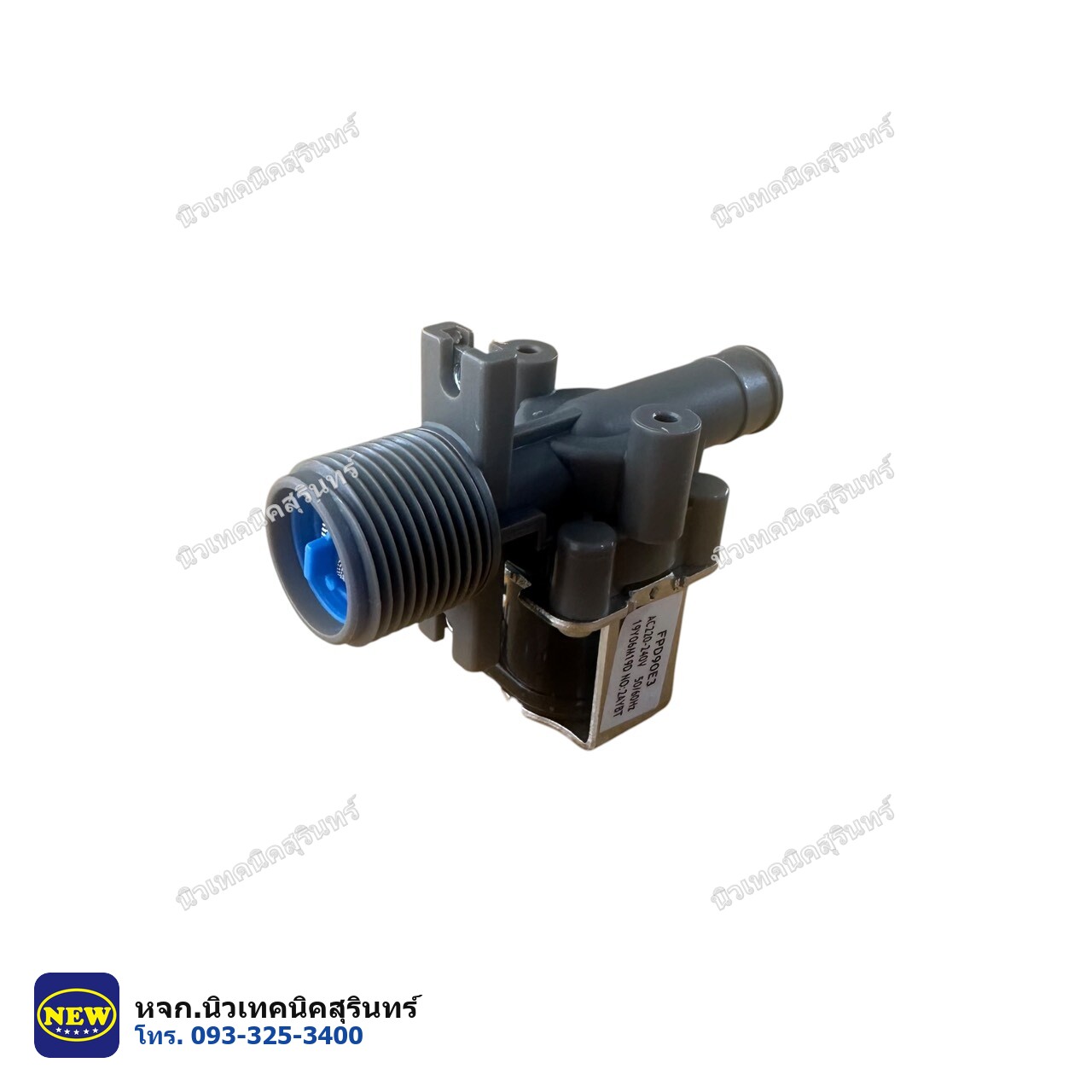 วาล์วน้ำเข้าเครื่องซักผ้า Hitachi เดี่ยว เทียบเหมือน · FPD90E3 · AC220-240V