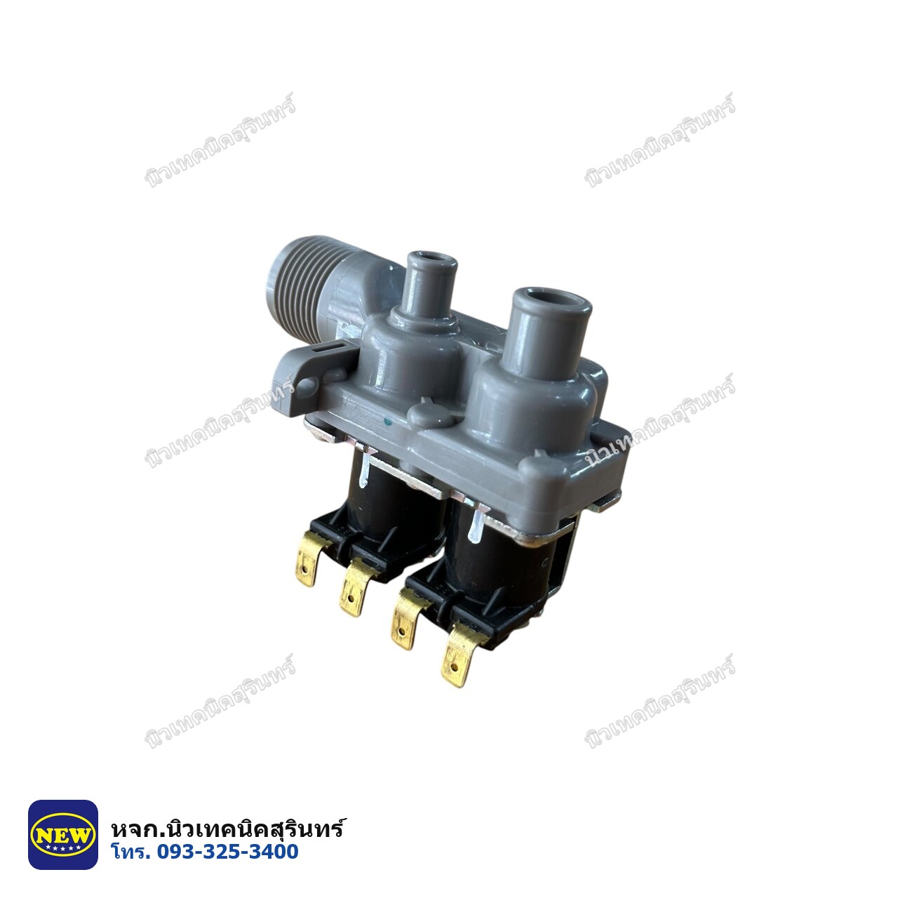 วาล์วน้ำเข้าเครื่องซักผ้า Panasonic 2 ทาง ของแท้ · FCS-22-B12 · AC220V